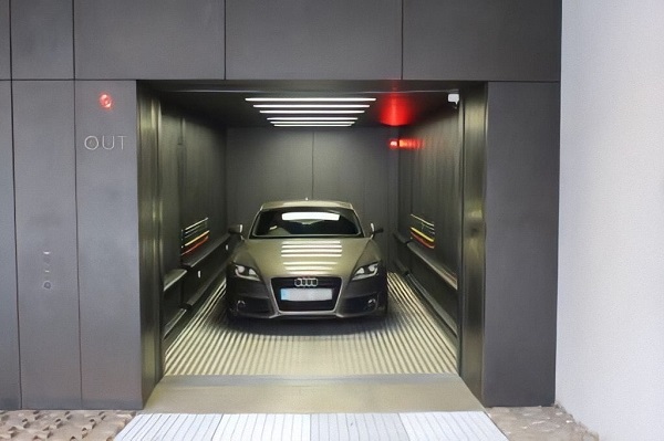 THANG MÁY TẢI XE HƠI – GIẢI PHÁP TỐI ƯU CHO BÃI ĐỖ XE